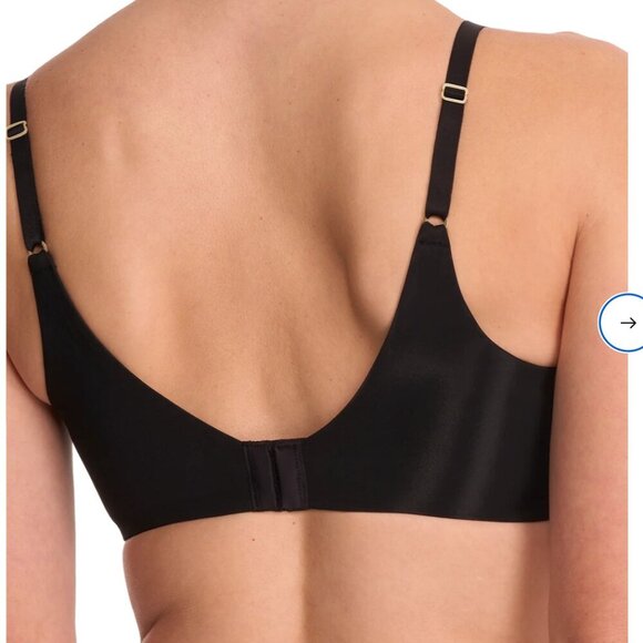 NWT Natori Cloud Comfort Back Smoothing T-Shirt Bra in Black Size 34DD - Picture 3 of 6